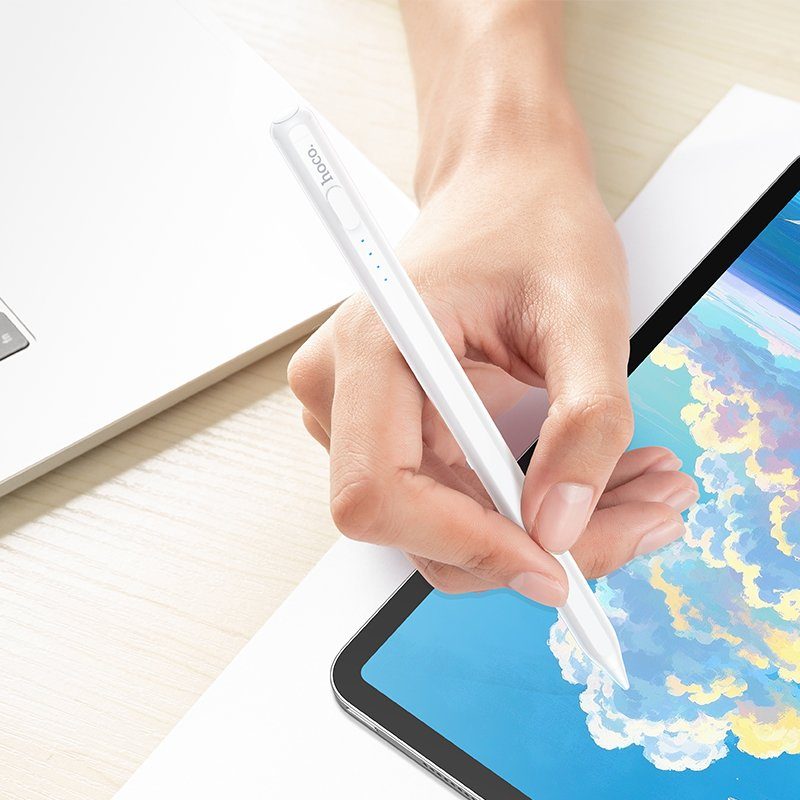 Стилус HOCO GM114 Smart active Pad dedicated capacitive pen White (6942007655286) 9