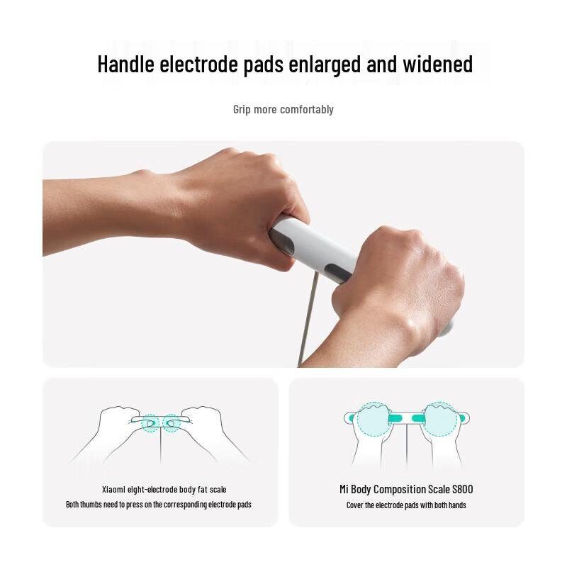 Електронні ваги Xiaomi Mijia Eight Electrode Body Fat Scale S800 Green (MJTZC04YMG) 4
