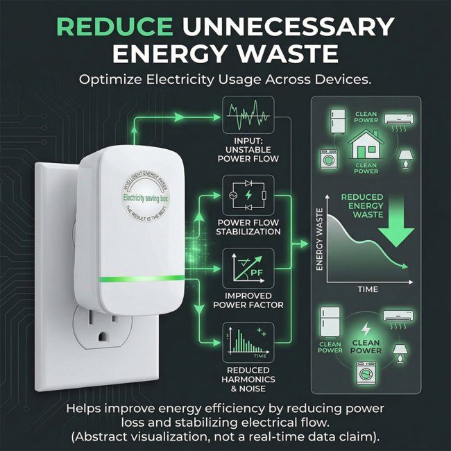 Енергозберігаючий пристрій для «розумного дому» ХО CF55 Smart Home Energy Saver(Single pack)(eu) white (6942742001355) 9