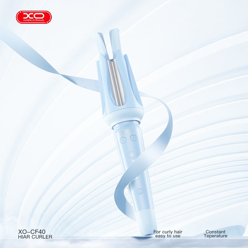 Плойка для волосся ХО CF40 EU Smart Automatic Curling Iron blue (6975837584532) 5