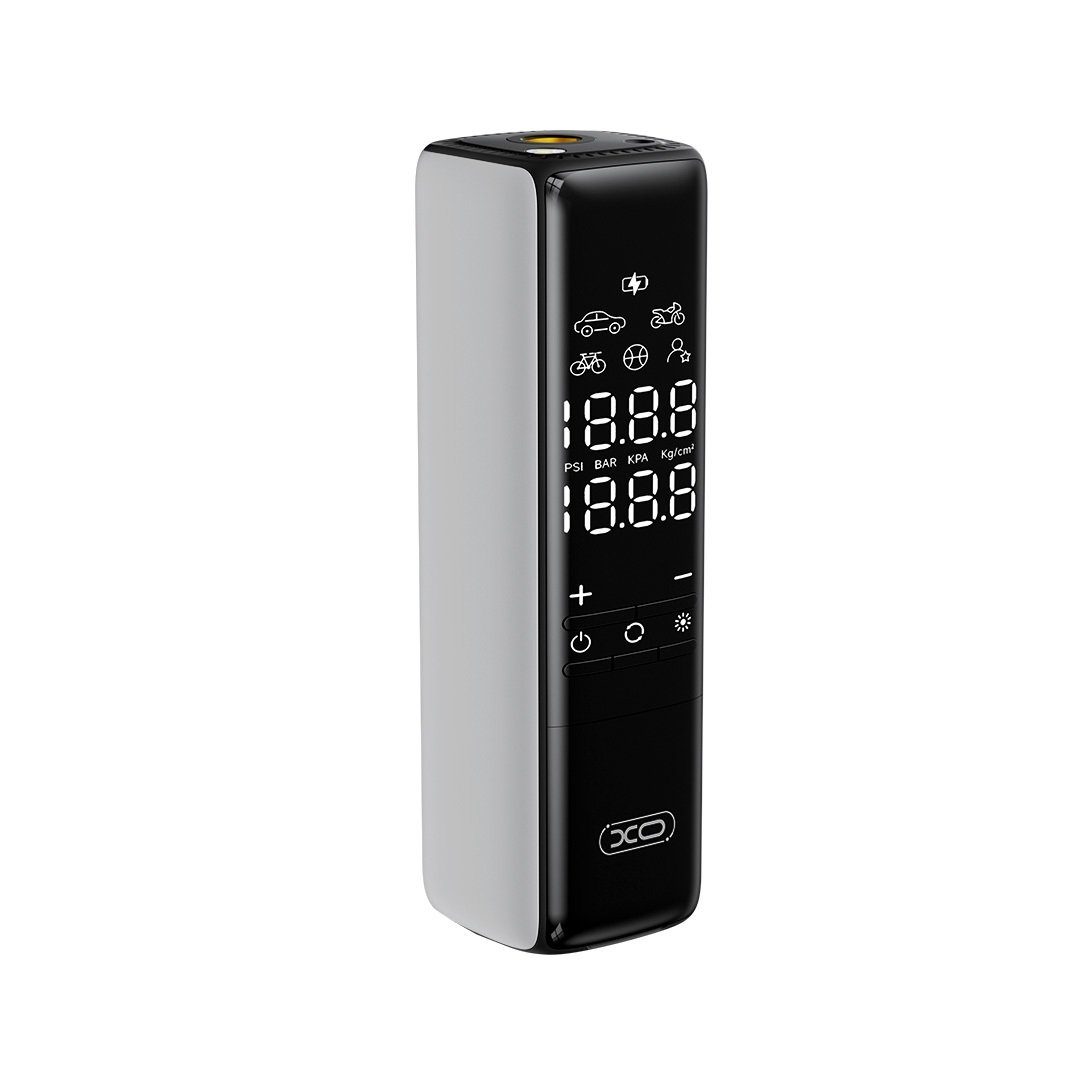 Автомобільний насос ХО CZ017 Smart Mini Wired Inflatable Pump 22 Cylinders Black (6920680858156) 4