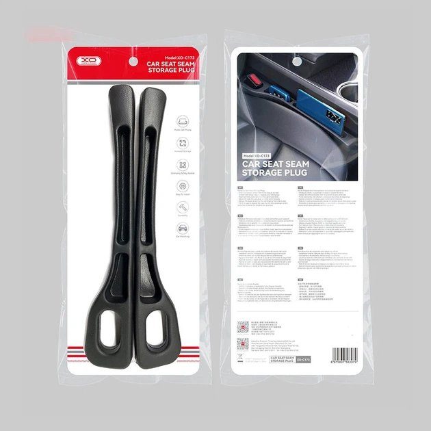 Автомобільний органайзер ХО C173 Car Seat Holder (2pcs) black (6975837583979) 2