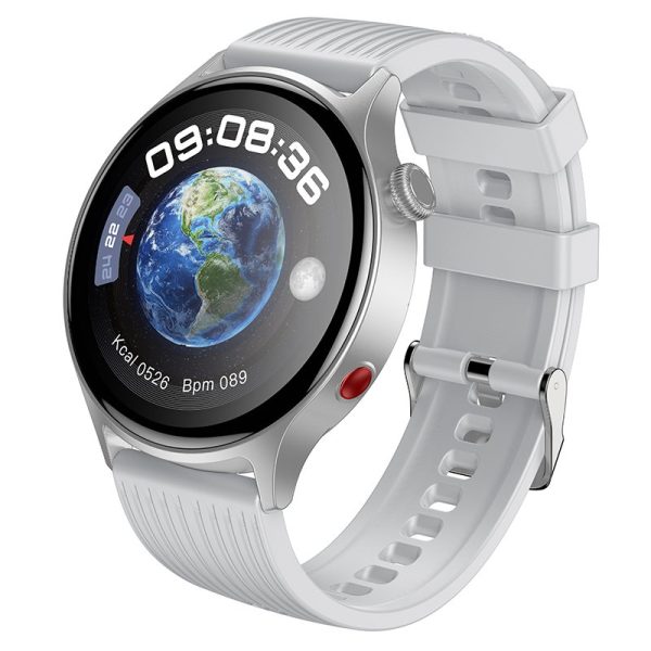 Смарт-годинник HOCO Y46 Smart watch (call+Find My) White (6942007685207)