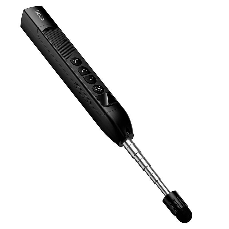 Лазерна указка HOCO GM205 pointer and page turning pen Black (6942007683753) 4