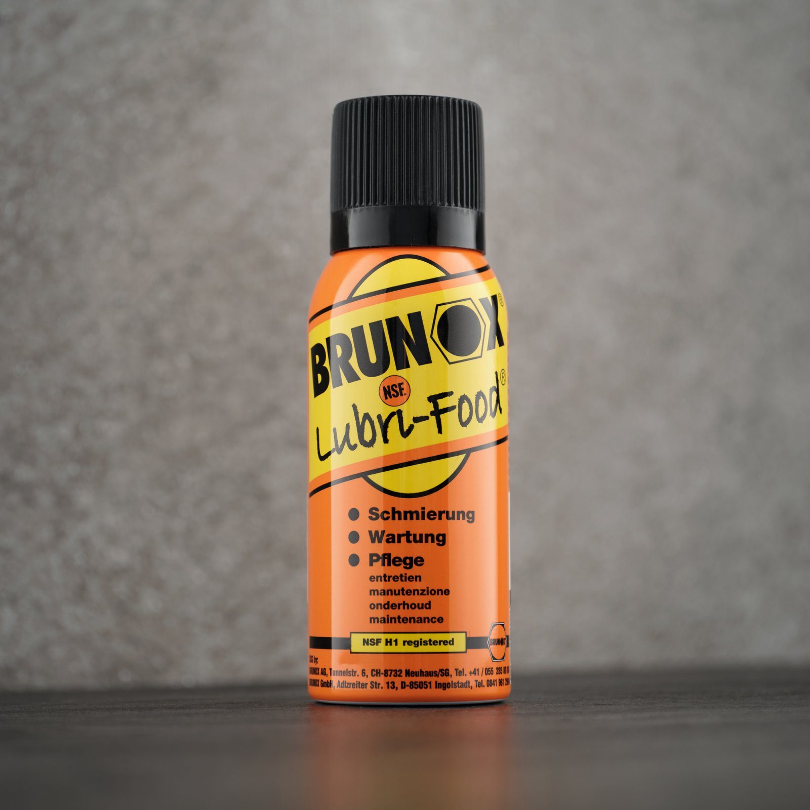 Універсальне мастило для харчового обладнання, спрей Brunox Lubri Food 120ml 2