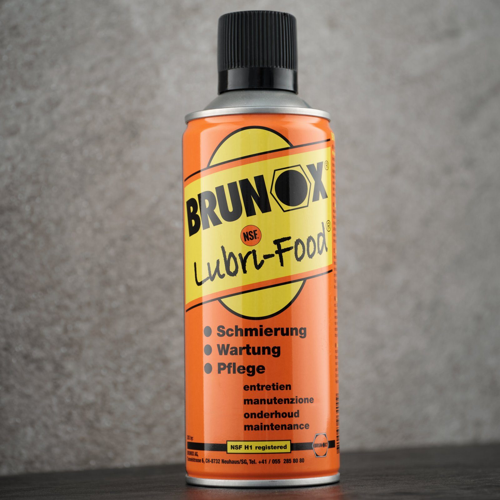 Універсальне мастило для харчового обладнання, спрей Brunox Lubri Food 400ml 2