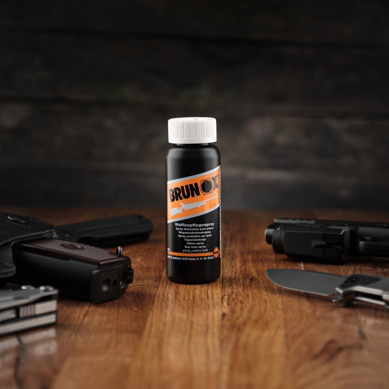 Антикорозійний захист і мастило для зброї, крапельний дозатор Brunox Gun Care 100ml 2