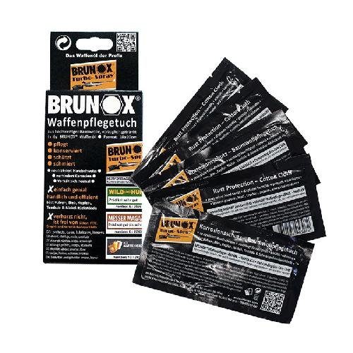 Промаслені серветки для очищення і змащення зброї Brunox Gun Care 5шт 2