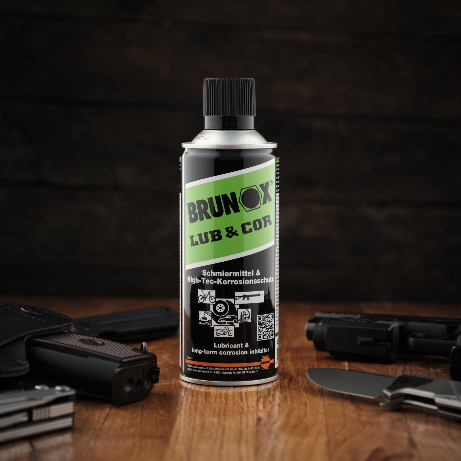 Мастило і консервація зброї, помпа Brunox Lub & Cor 400ml 2