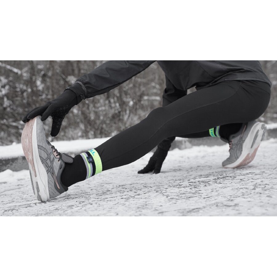 Шкарпетки водонепроникні Dexshell Pro visibility Cycling, р-р XL (47-49), з зеленою смугою 9