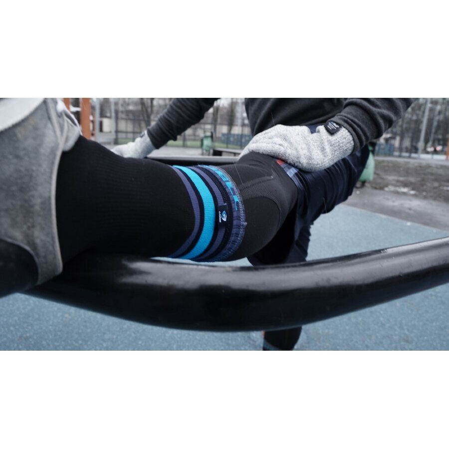 Шкарпетки водонепроникні Dexshell Ultra Dri Sports, р-р XL, з блакитною смугою 3