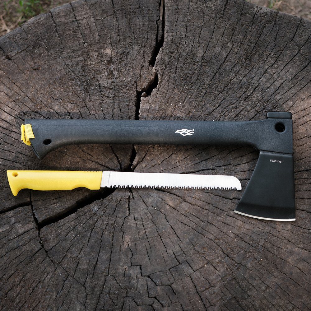 Сокира Firebird FSA01-YE (34.7 см) 3Cr13 / Рolymeric чорна 11