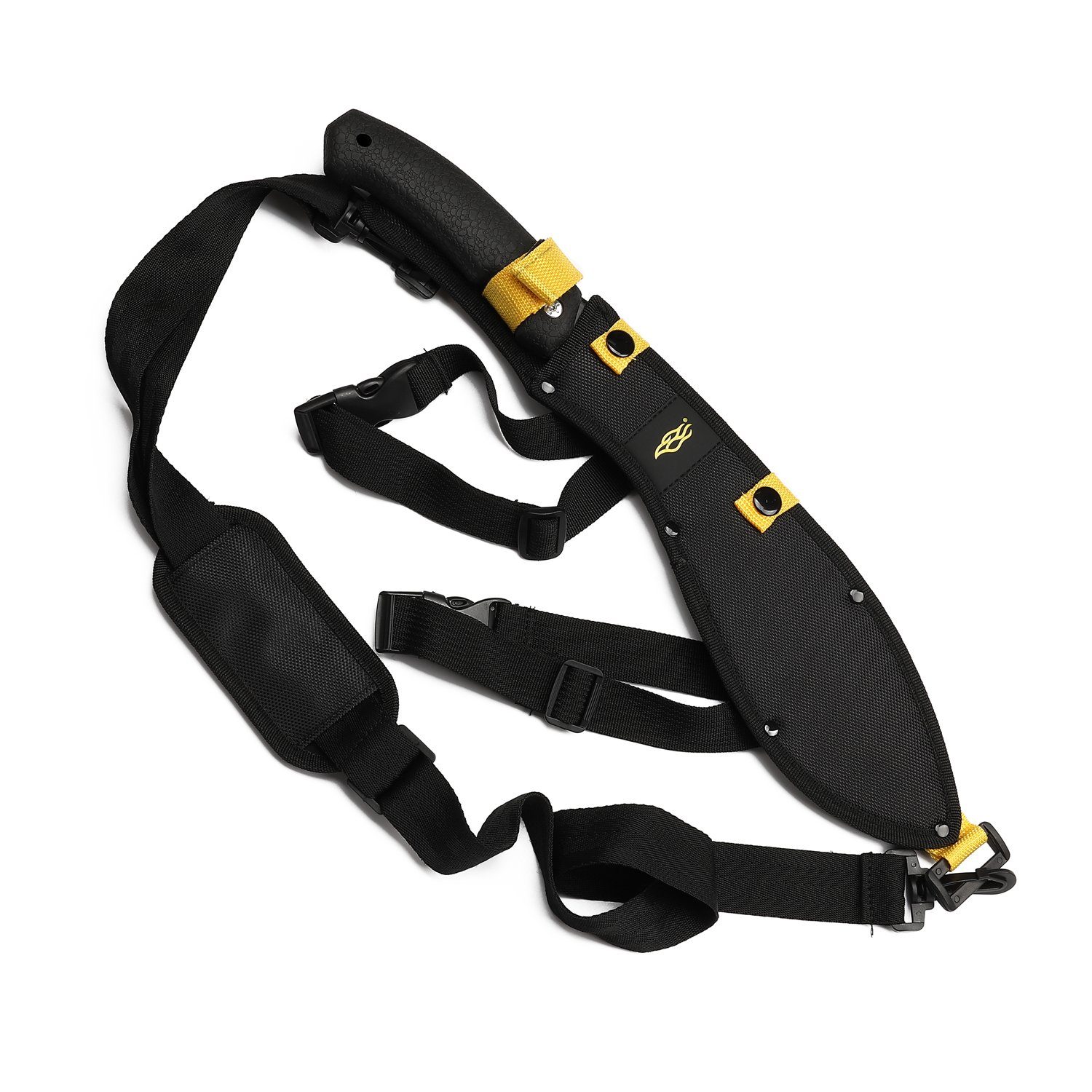 Мачете Firebird F804 (28.6 см) 5CR15 / Rubber Plastic чорний 3