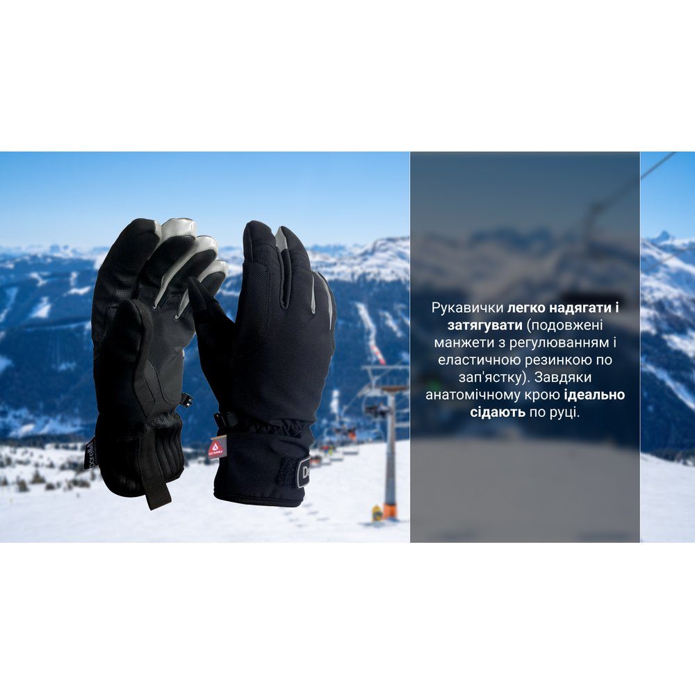 Рукавички водонепроникні Dexshell Ultra Weather Outdoor Gloves, p-p L, зимові 5