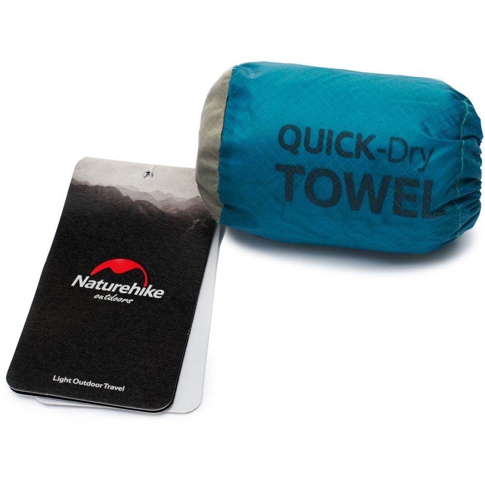 Рушник Naturehike MJ01 Ultralight NH19Y001-J, 80 см х 40 см, смарагдовий 4