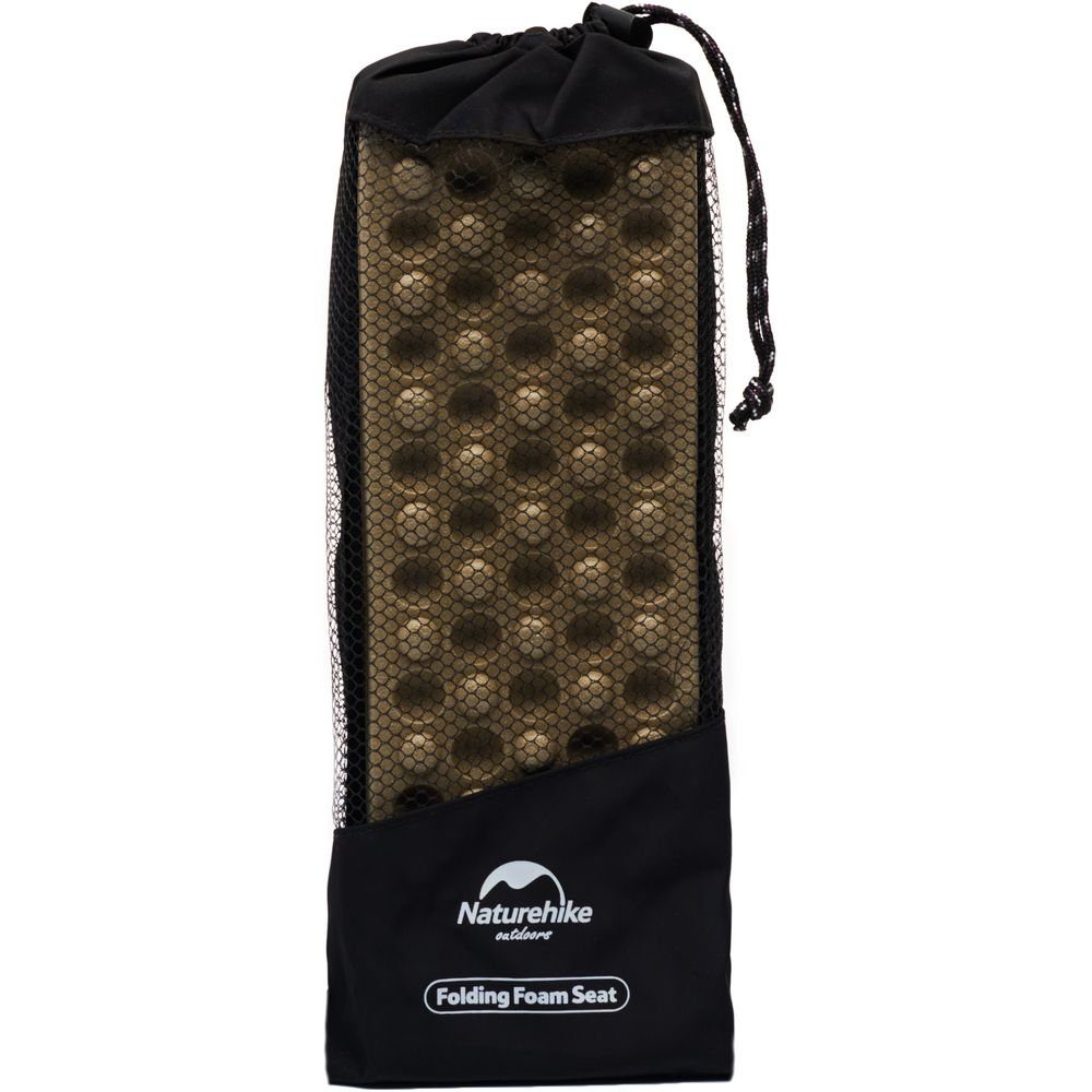 Сидушка туристична складана XPE Naturehike NH20PJ025, 15 мм, хакі з чохлом для походів та кемпінгу 3