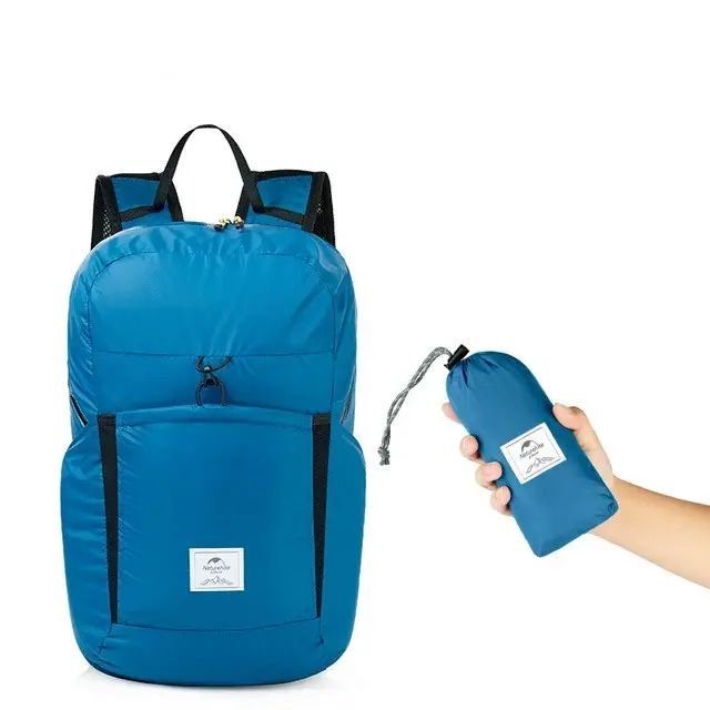 Рюкзак компактний Naturehike Ultralight NH17A017-B 22 л, блакитний 2