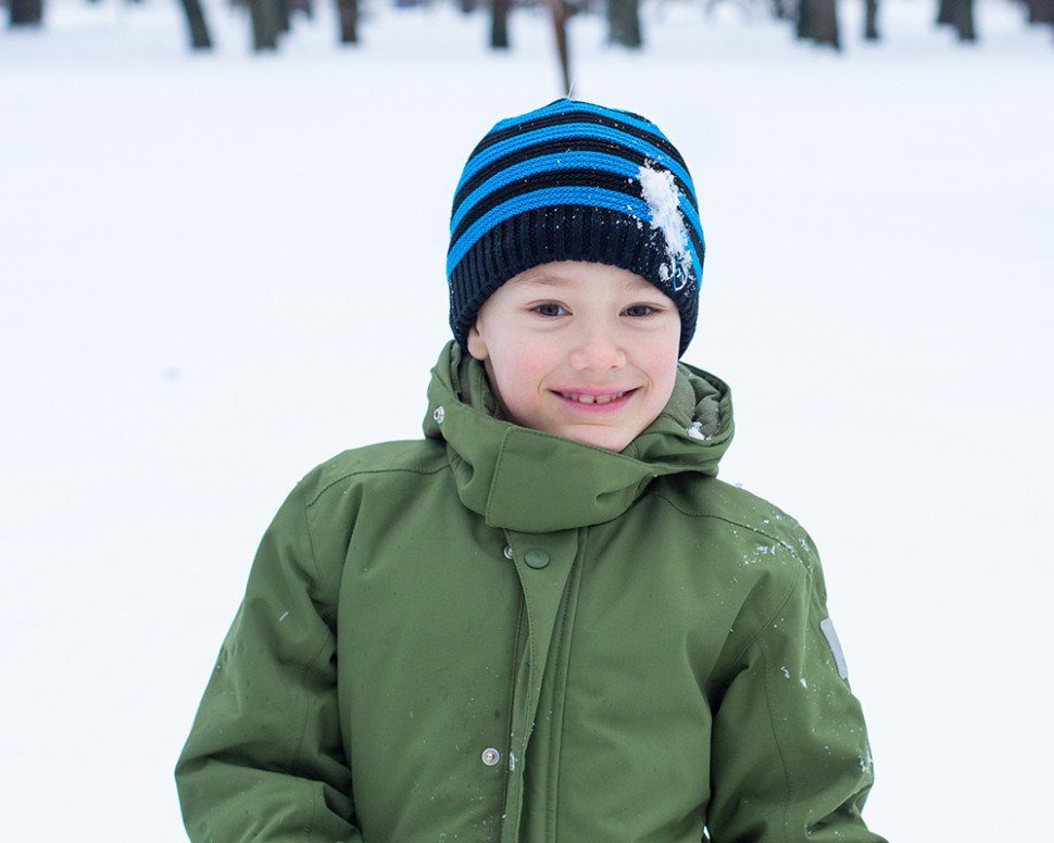 Шапка водонепроникна дитяча Dexshell Children Beanie, блакитна 2