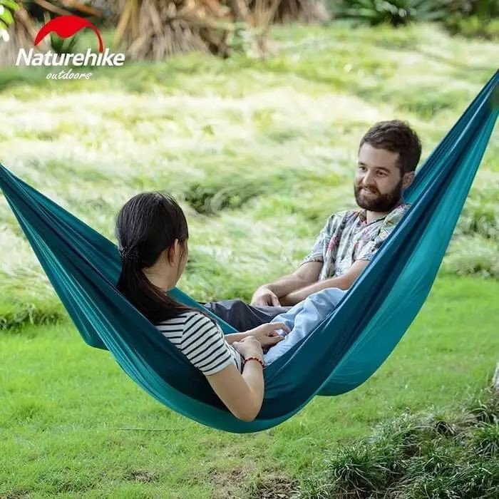 Гамак Naturehike подвійний NH21DC011, блакитний 2