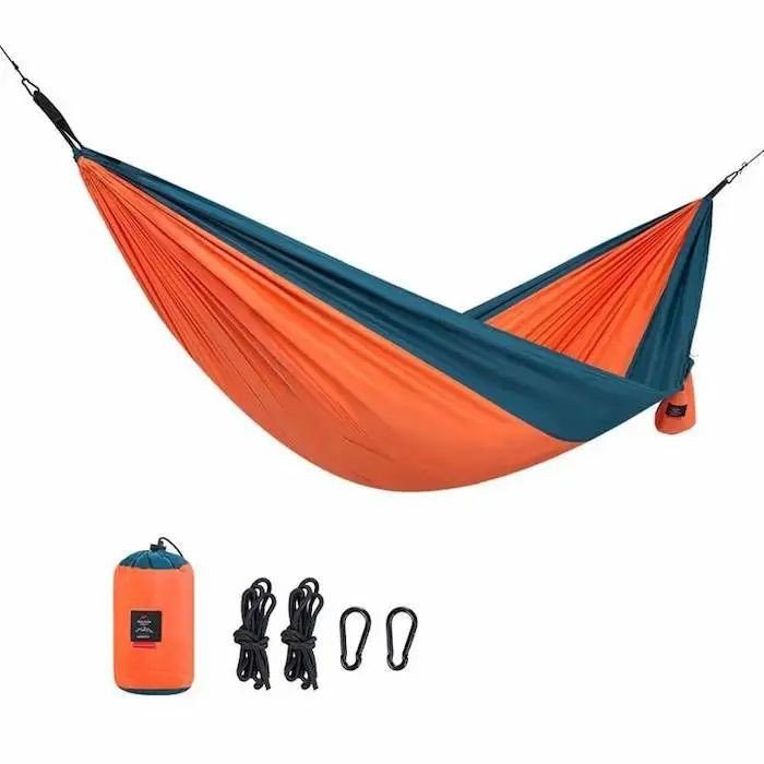 Гамак Naturehike подвійний NH21DC011, помаранчевий 3