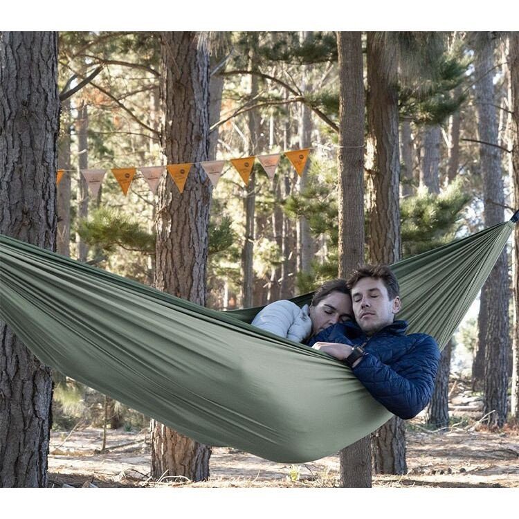 Гамак Naturehike подвійний NH21DC011, оливковий 2