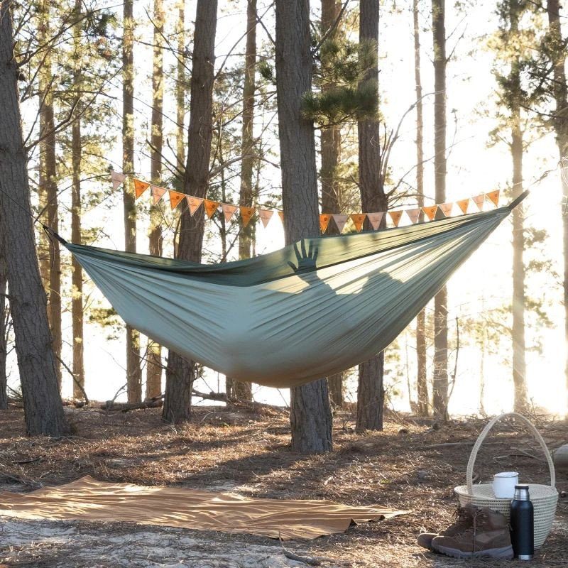 Гамак Naturehike подвійний NH21DC011, оливковий 3