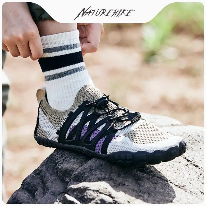 Швидковисихаючі сітчасті черевики Naturehike CYY2321IA010, розмір 43-44, чорні 6