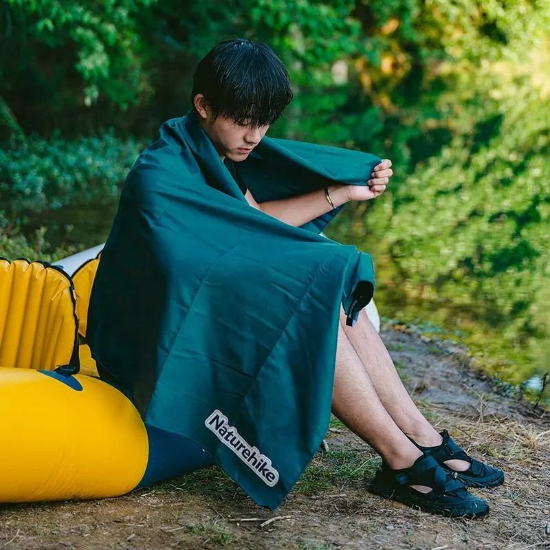 Рушник швидковисихаючий Naturehike CNK2300SS010, 156*80, темно-зелений 2
