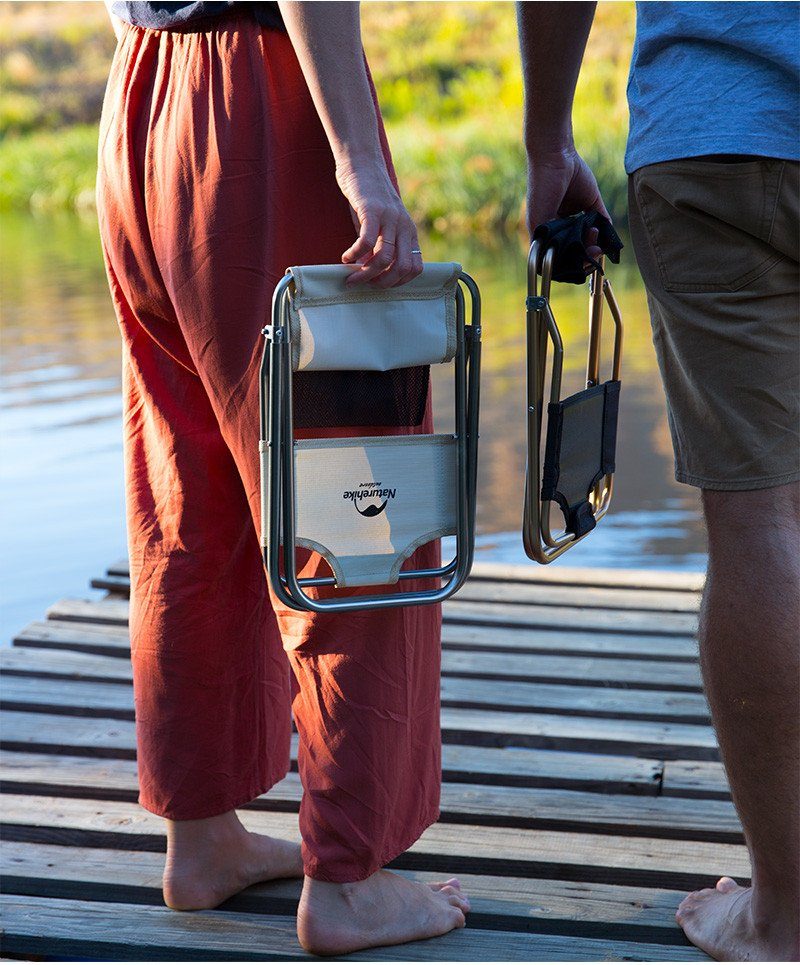 Стілець розкладний Naturehike MZ01 NH18M001-Z, хакі 5
