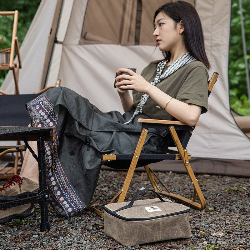 Сумка для зберігання портативна 5.4 л Naturehike NH20PJ128, коричнева 2