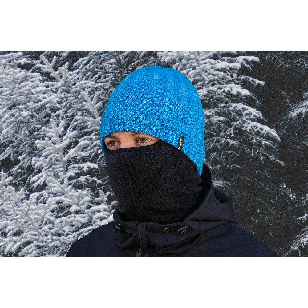 Водонепроникна шапка Dexshell Heathered Rib Knit Beanie, onesize (56-58 см), блакитний 2