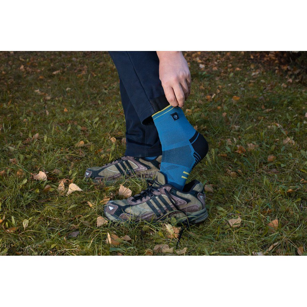Шкарпетки водонепроникні Dexshell Running Lite 2.0 Socks, темно-блакитні, розмір XL (47-49) 3