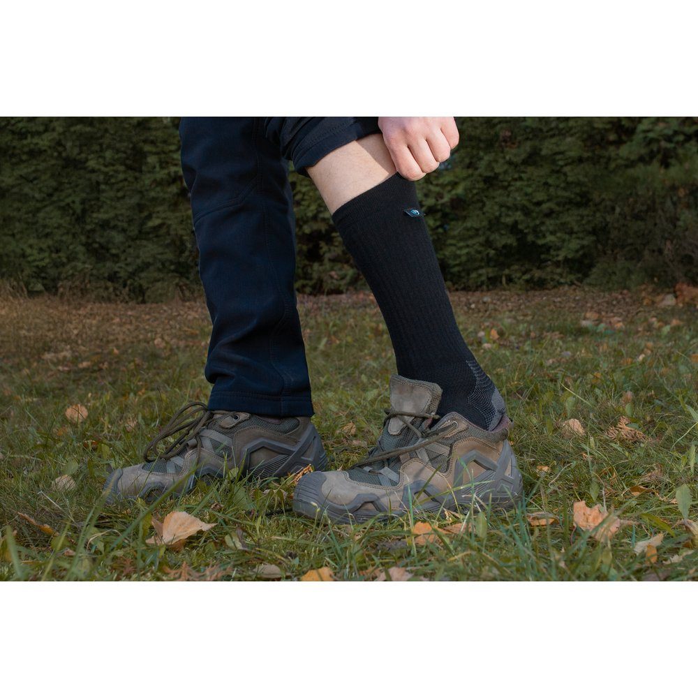 Шкарпетки Dexshell Terrain Walking 2.0 Socks, чорно-сірі, розмір XL (47-49) 3