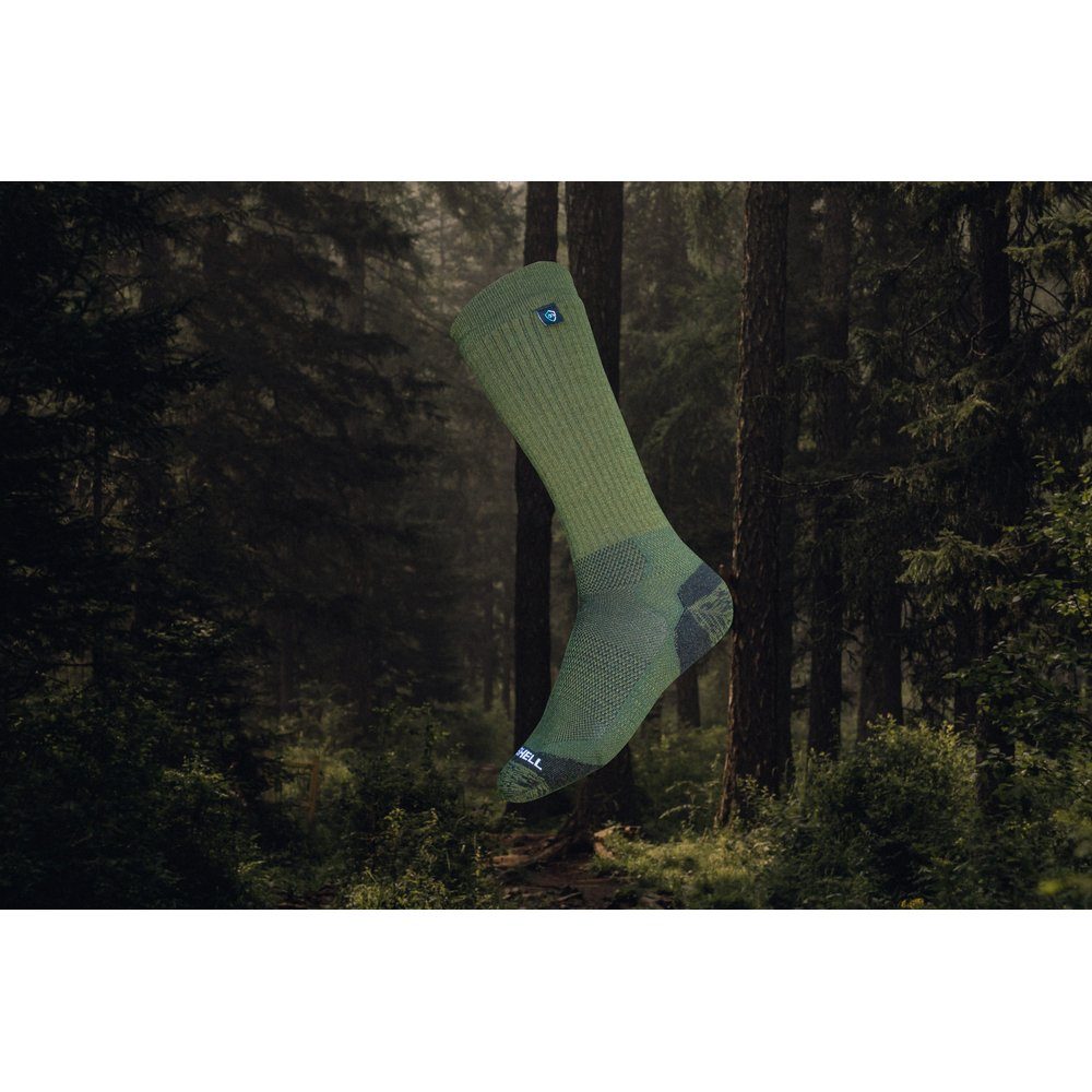 Шкарпетки Dexshell Terrain Walking 2.0 Socks, хакі, розмір M (39-42) 4