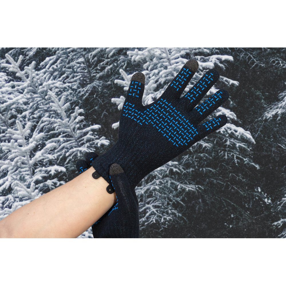 Рукавички водонепроникні Dexshell ThermFit 3.0 Gloves, темно-блакитні, розмір M 2