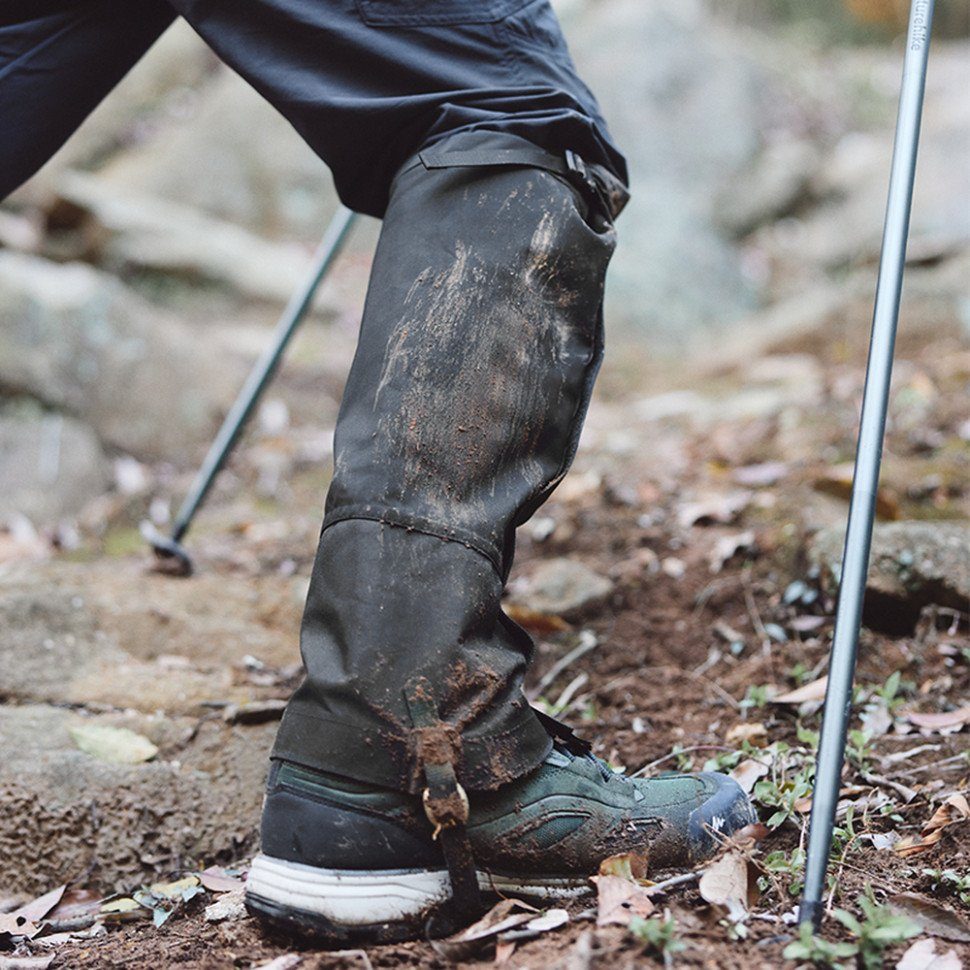 Захисні водонепроникні бахіли Naturehike CNK2450DS011, розмір L, чорні 6