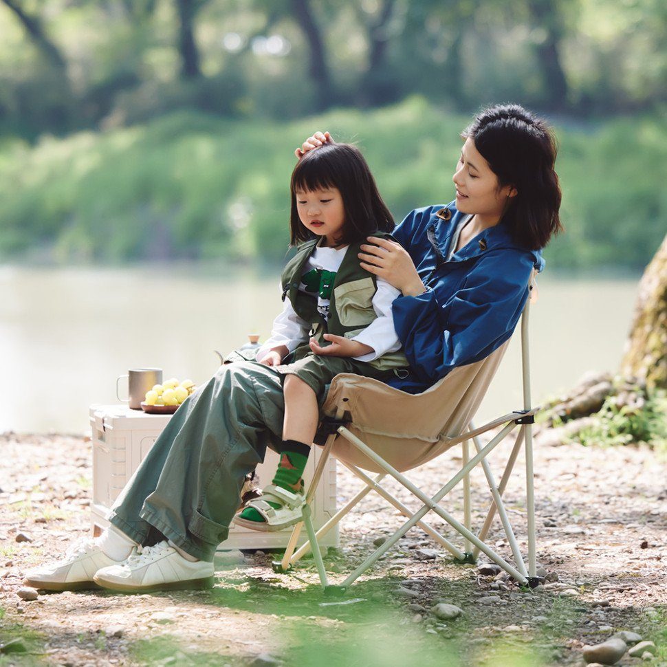 Стілець складаний Naturehike Stellaluna T01 CNH23JU13002, L, бежевий 6