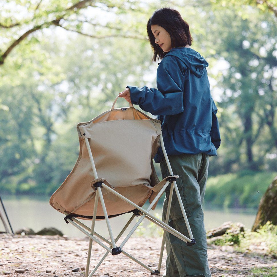Стілець складаний Naturehike Stellaluna T01 CNH23JU13002, L, бежевий 9