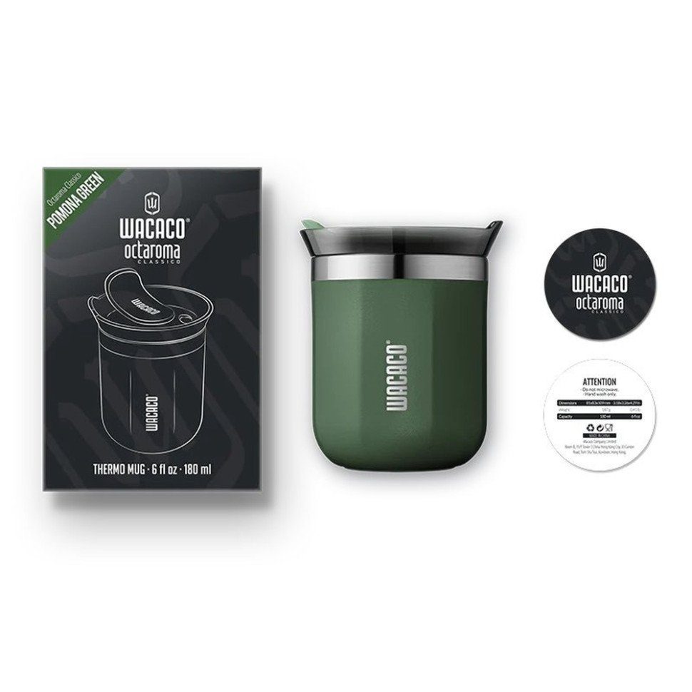 Термокухоль Wacaco Octaroma Classico 180 мл, зелений 2