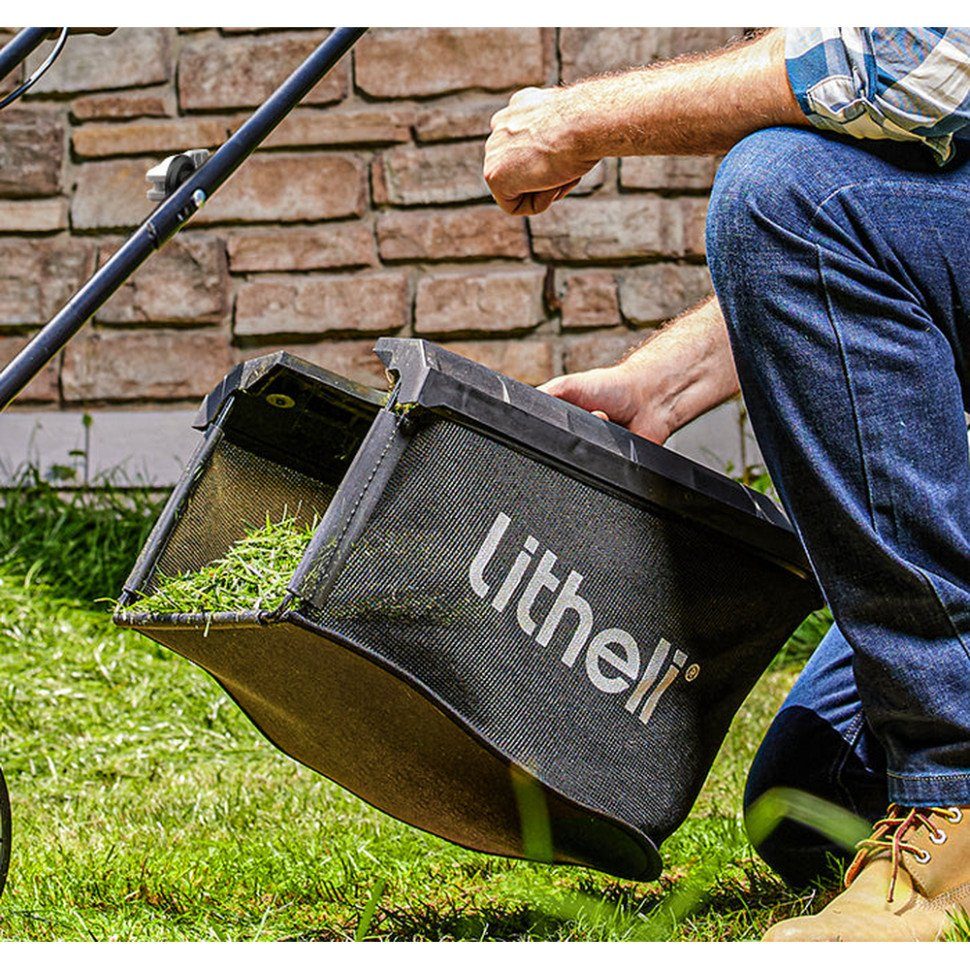 Акумуляторна газонокосарка Litheli, живлення від павербанку (УМБ Litheli Power Bank 20000 mAh, 45 W, 4А SE в комплекті) 3
