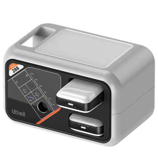 Портативна зарядна станція Litheli FLINT В288, 300Вт, 287 Вт·рік + 2 Power Bank