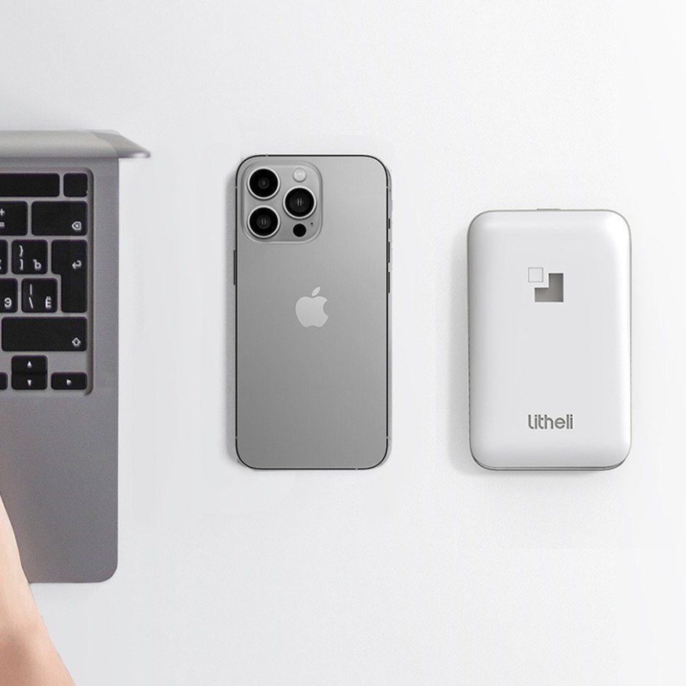 УМБ Litheli Power Bank 10000 mAh, 45 W, 2А, Fast Charge (U20BY01-0U000) 5