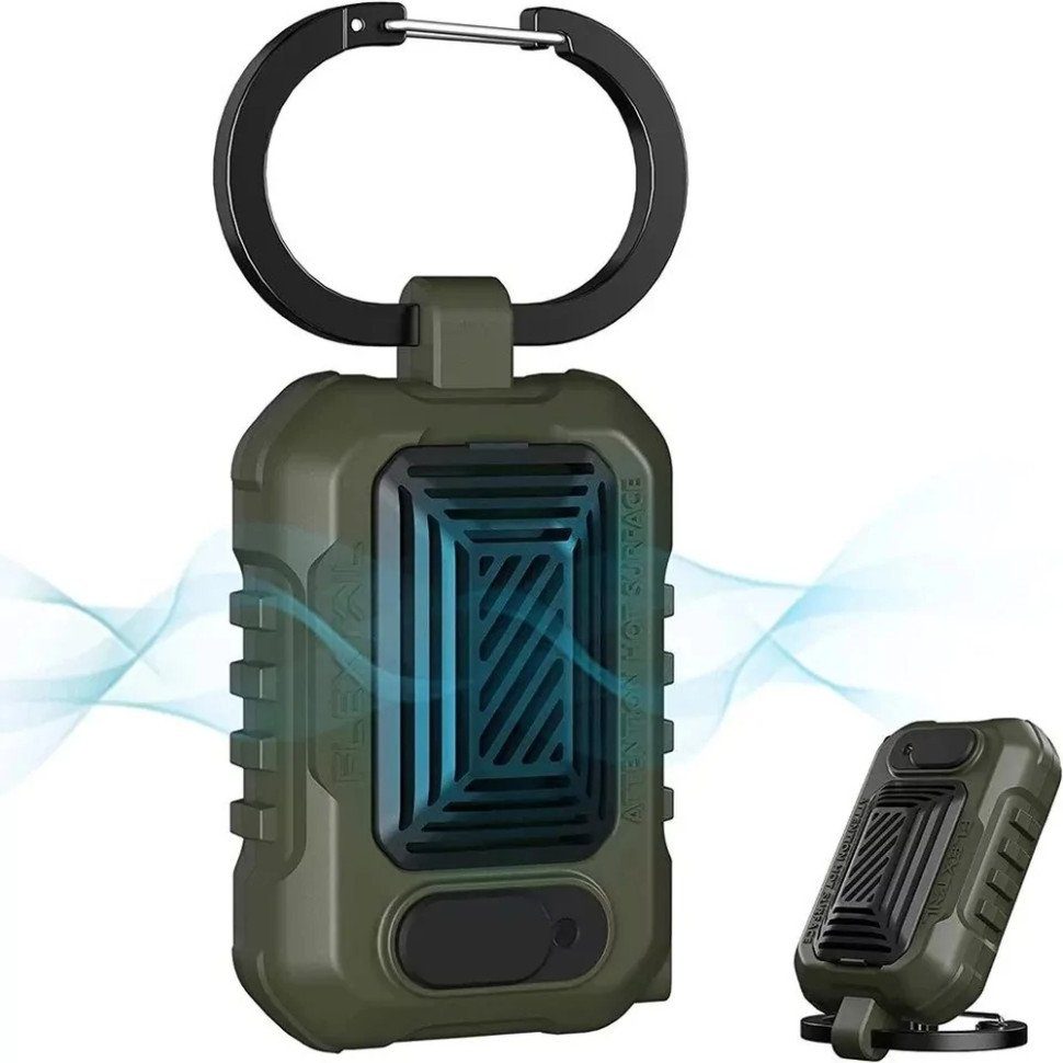 Портативний фумігатор кемпінговий Flextail Light Repel, зелений 2