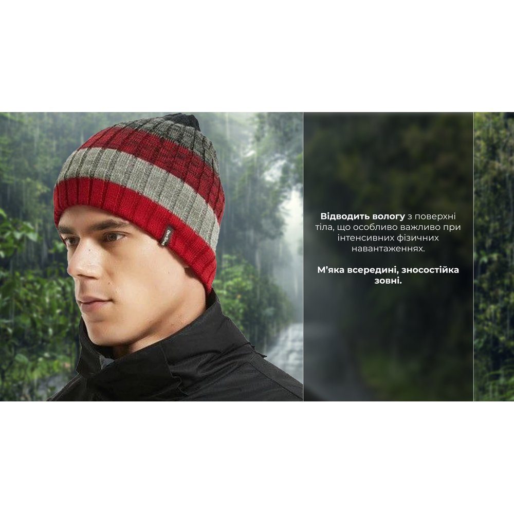 Шапка водонепроникна Dexshell Beanie Gradient (56-58cm) блакитний 10