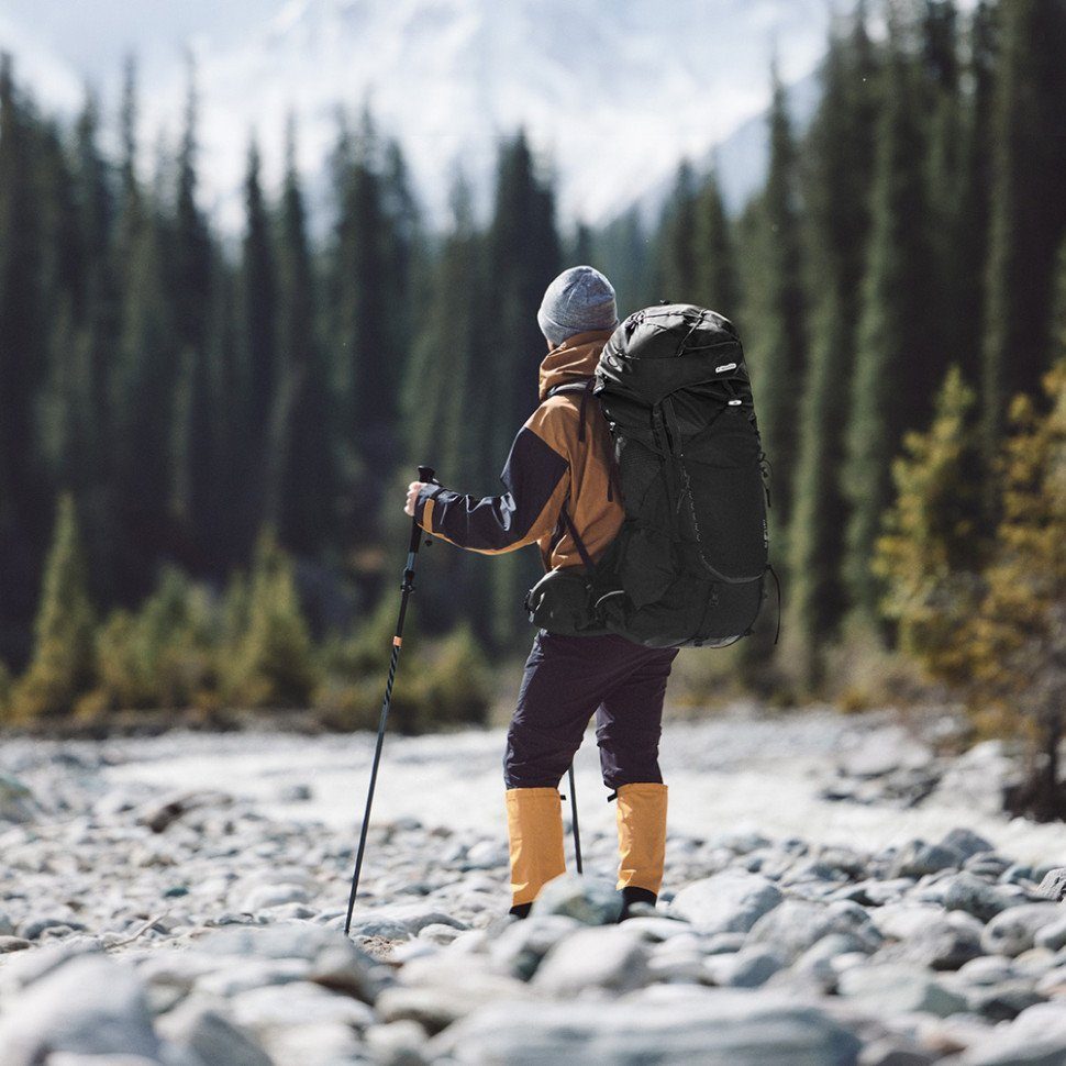 Рюкзак туристичний Naturehike Helium CNK2450XB014, 70 л, чорний, M 8