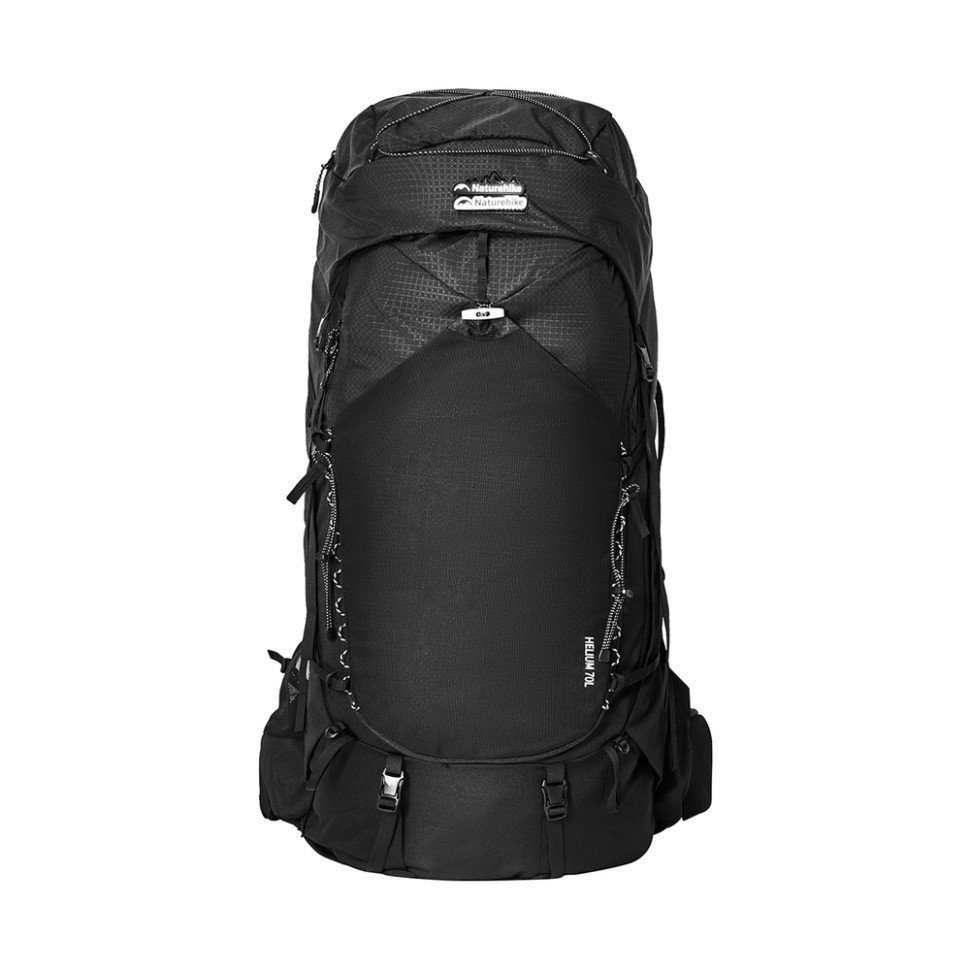 Рюкзак туристичний Naturehike Helium CNK2450XB014, 70 л, чорний, M 2