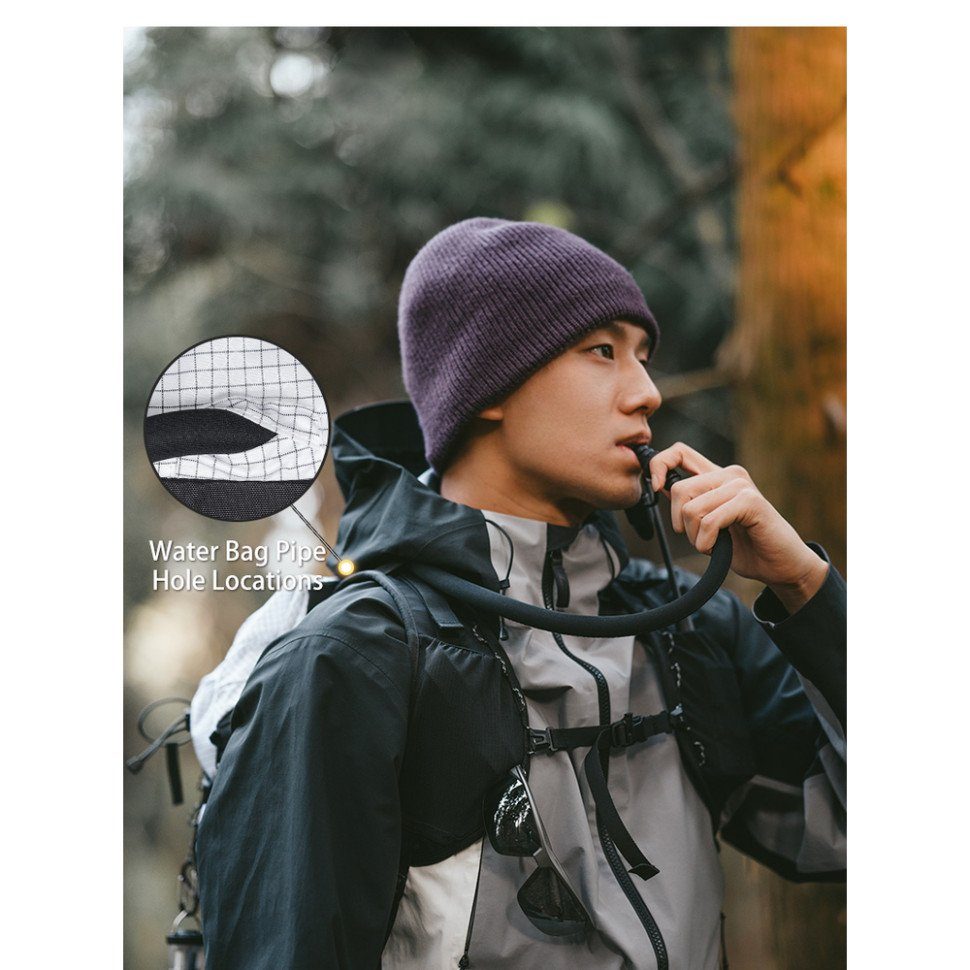 Рюкзак туристичний Naturehike Helium CNK2300016, 30+5 л, білий 12