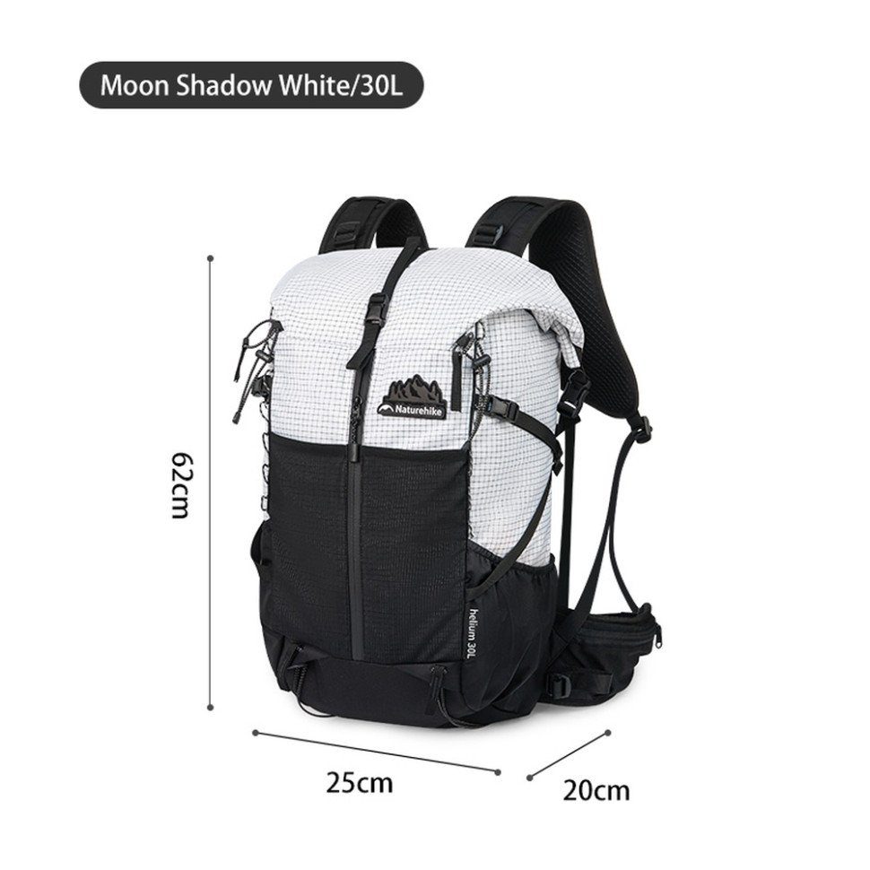 Рюкзак туристичний Naturehike Helium CNK2300016, 30+5 л, білий 2