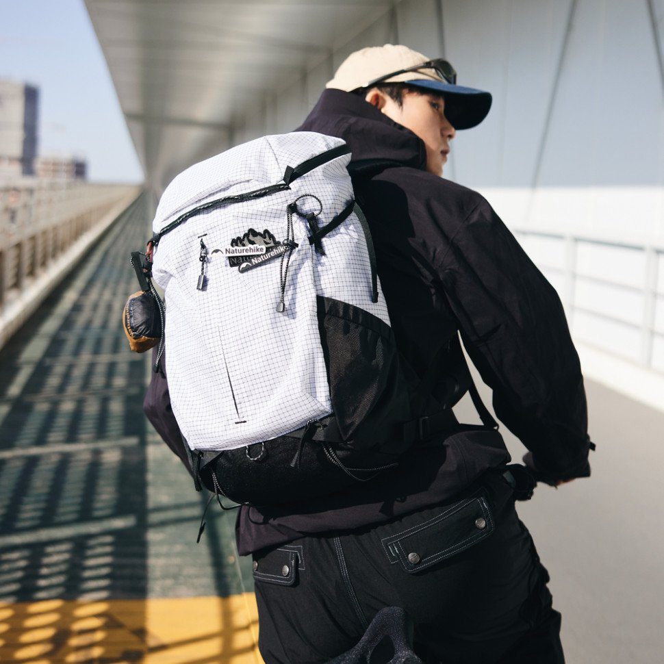 Рюкзак туристичний Naturehike Helium CNK2300BB017, 25 л, коричневий 6