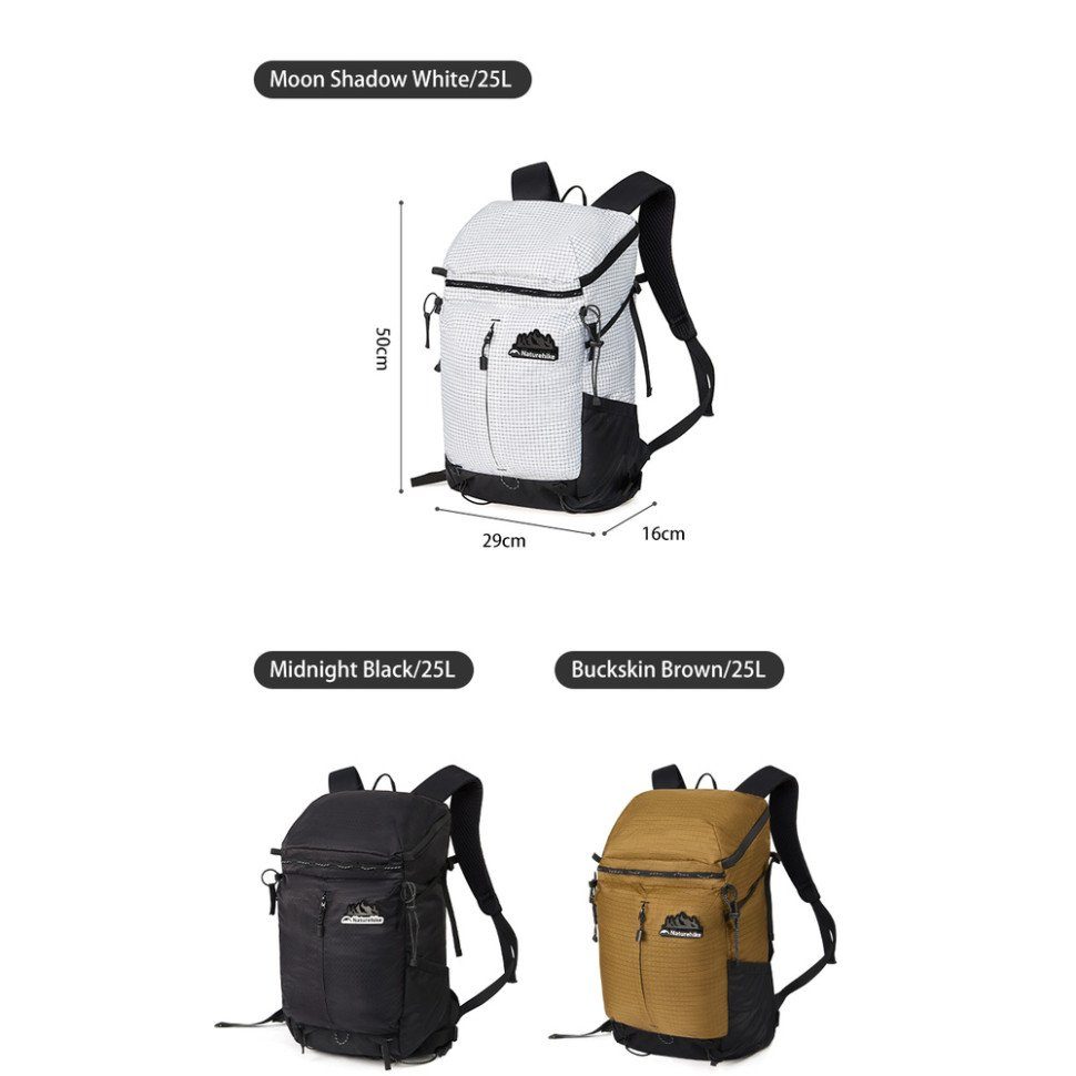 Рюкзак туристичний Naturehike Helium CNK2300BB017, 25 л, коричневий 2